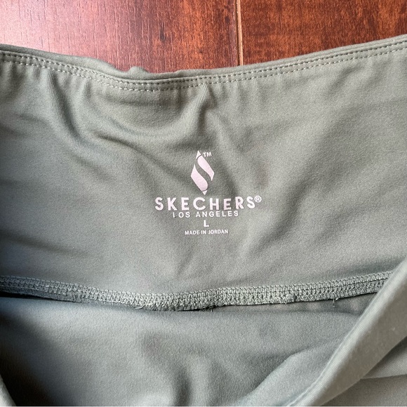 Skechers Sage Green Crop Pocket Leggings Medium - Picture 3 of 5